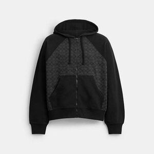 Signature Full Zip Hoodie In Organic Cotton